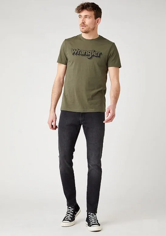 Wrangler Short Sleeve Logo T-Shirt - Ivy Green